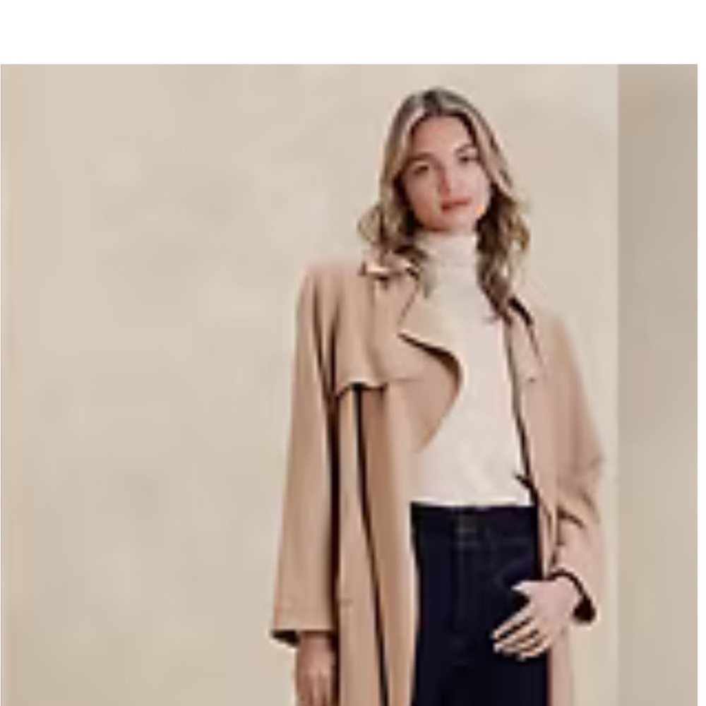 Banana Republic Factory XXL oatmeal soft luxe turtleneck NWT